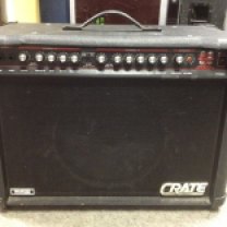 Crate GX 100s Details: Fully functional guitar amp, slight fault in channel selection. Price available on request.