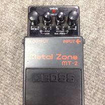 Boss Metal Zone MT-2 Details: Fully functional Metal Distortion Pedal Price Available on request